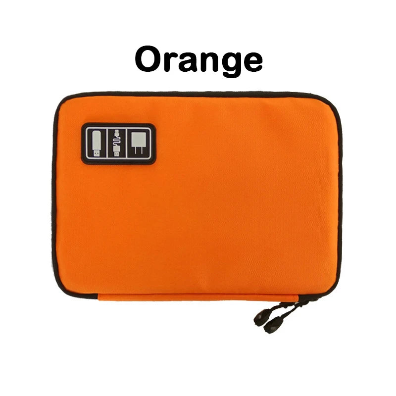 UTHAI Digital Storage Bag USB Data Cable Organizer For Earphone Wire Bag Travel Kit Case Pouch Electronics Accessories