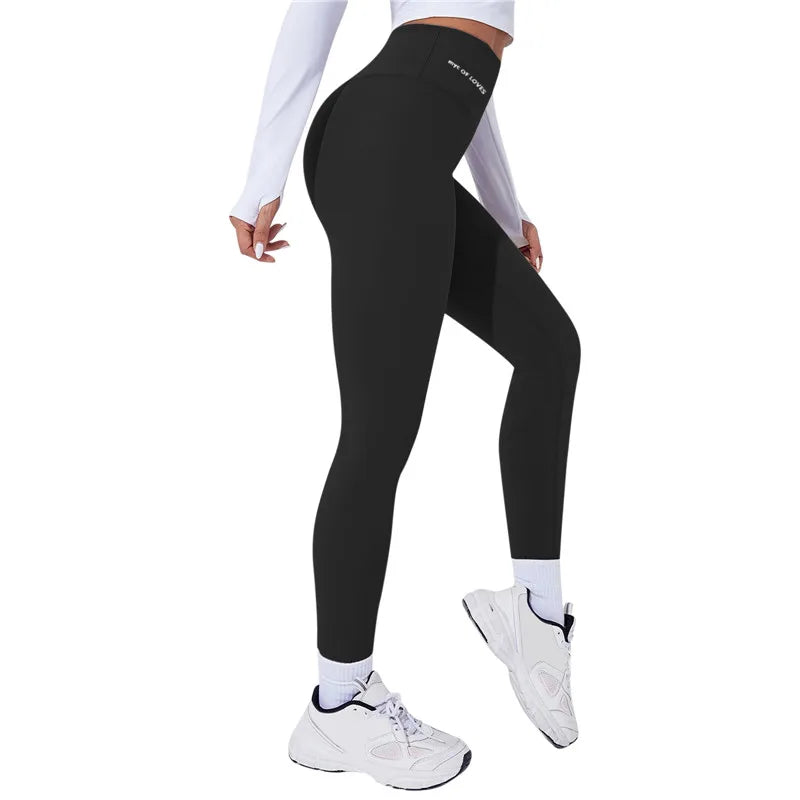 Women Sport Leggings Fitness Yoga High Waist Butt Lift Curves Workout Tights Elastic Gym Training Pants Female Seamless Pants