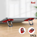 1pc Laptop Stand Invisible Radiator Portable Foldable Storage Stand Business Simple Comfortable Office Universal Computer Model