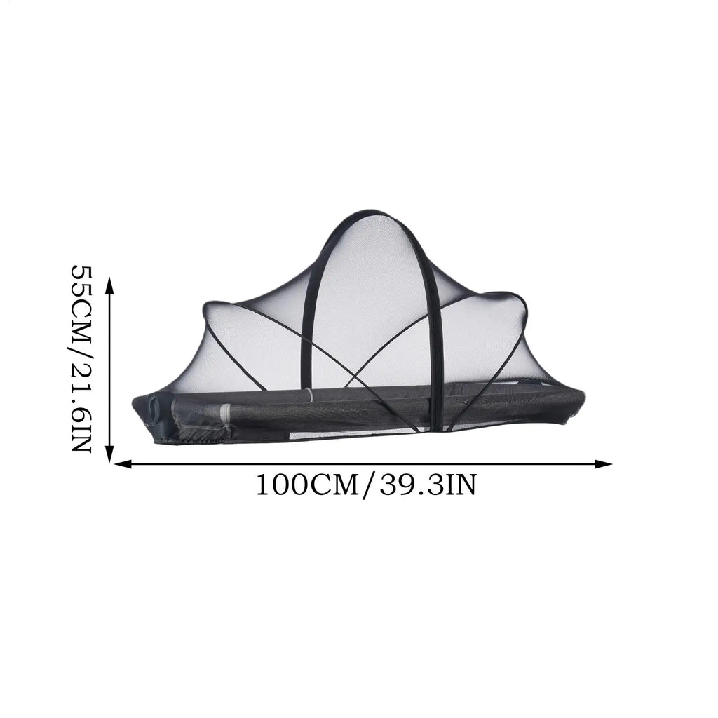 Bassinet Mosquito Net – Breathable Mesh Baby Crib Bug Net Cover with Zipper