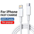 PD 35W USB Cable For iPhone 14 13 12 11 Pro Max 7 8 14 Plus XS XR Fast Charging USB C Cable Charger Date Wire Accessories