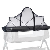 Bassinet Netting Cover Bassinet Cover Breathable Foldable Mesh Zipper Baby Mosquito Net Encrypted Bug Net Crib Protectors