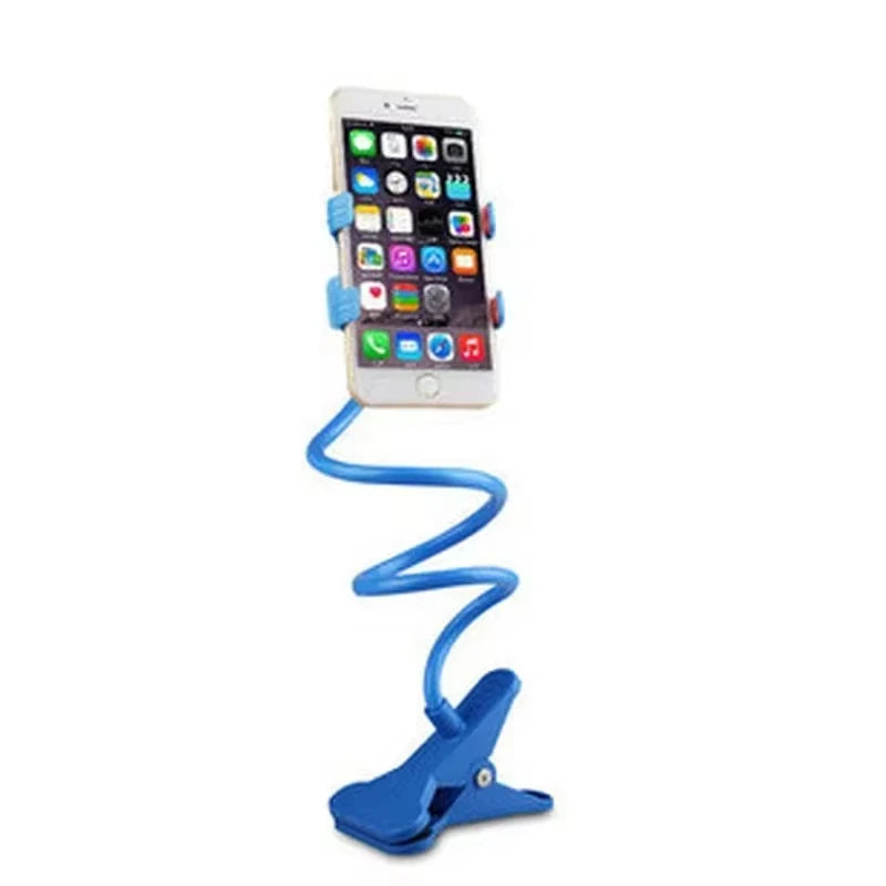 360 Clip Mobile Phone Holder Stand Portable Flexible Lazy Bed Desktop Bracket Smartphones Desk Bed Mount Stand Base Support 70cm