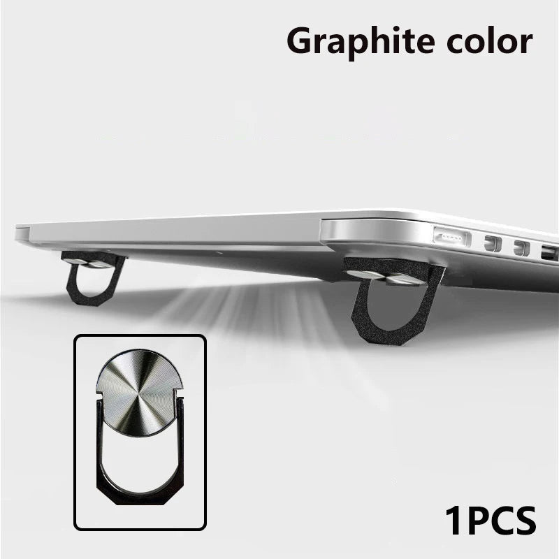 1pc Laptop Stand Invisible Radiator Portable Foldable Storage Stand Business Simple Comfortable Office Universal Computer Model