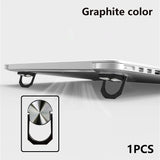 1pc Laptop Stand Invisible Radiator Portable Foldable Storage Stand Business Simple Comfortable Office Universal Computer Model
