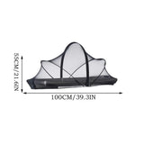Bassinet Netting Cover Bassinet Cover Breathable Foldable Mesh Zipper Baby Mosquito Net Encrypted Bug Net Crib Protectors