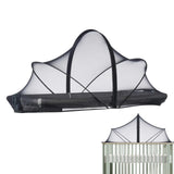 Bassinet Netting Cover Bassinet Cover Breathable Foldable Mesh Zipper Baby Mosquito Net Encrypted Bug Net Crib Protectors