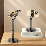 Multifunctional Mobile Phone Bracket Live Broadcast Bracket Adjustable Height Mobile Phone Telescopic Portable Bracket Live