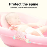 Baby Bath Net Support For Newborn Baby Bath Net Adjustable Anti Slip Bathtub Net Shower