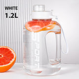 Water Bottle Large Sports Water Bottle Travel Kettle Large Fitness Gym Portable Capacity with Straw Leakage-Proof Cup Drinkware