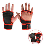 Training Sport Gloves Weightlifting Gloves for Men Women Body Building Gym Half Finger Non-Slip Hand Wrist Palm Protector Gloves