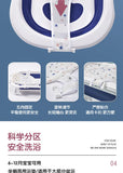 Baby Shower Net Newborn Bath Tub Non-slip Mat Suspended Bath Mat Bath Rack Infant Bathing Bracket Children Bathing Supplies