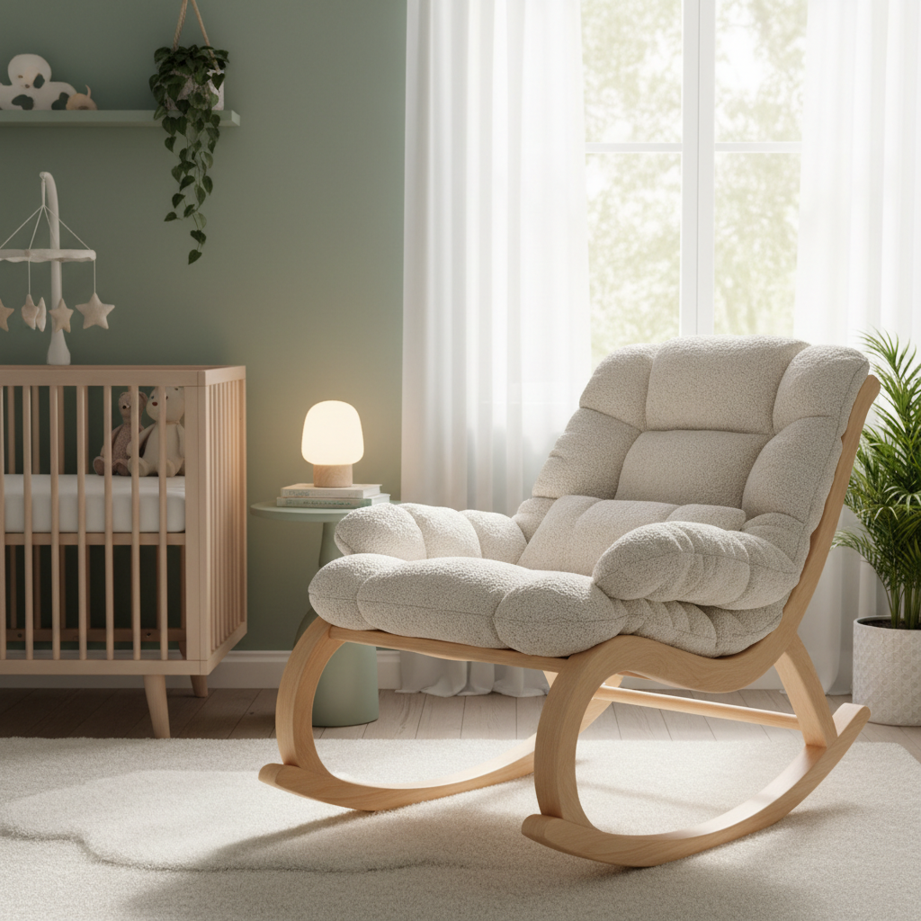 Cloud Dream Nursery Rocking Chair